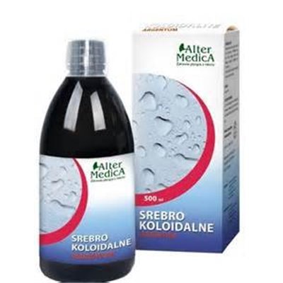 Srebro Koloidalne - naturalny antybiotyk300ml+200ml gratis