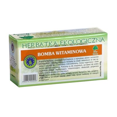 Herbata Ekologiczna Bomba Witaminowa fix 25x2g
