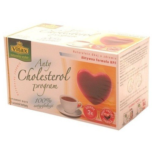 Na cholesterol Herbatka Fix 20 sasz.