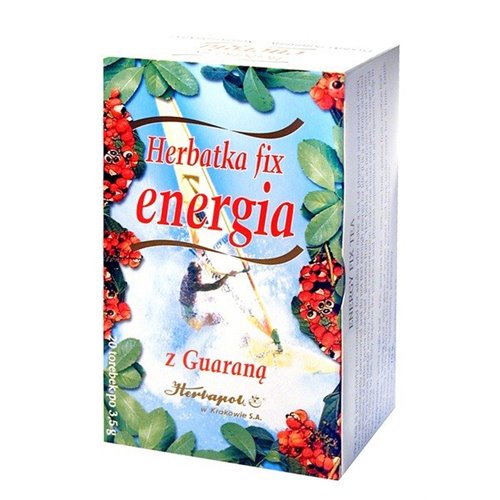 Herbata Energia z Guaraną Fix 20x3,0g