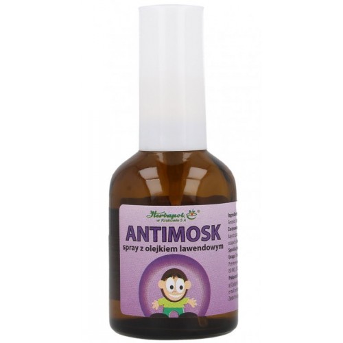 Antykomar/Antimosk Spray z olejkiem lawendowym40ml - 2