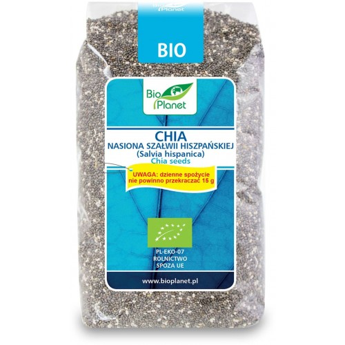 Bio Planet chia - nasiona szałwii hiszpańskiej BIO 400g