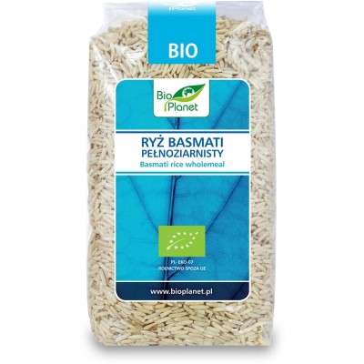 Bio Planet ryż basmati pełnoziarnisty BIO 500g