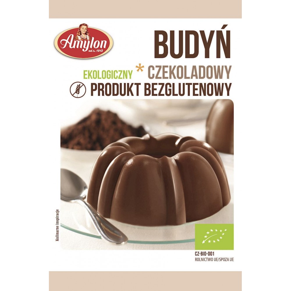 Amylon budyń czekoladowy (bezglutenowy) BIO 40g