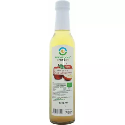 Bio Food ocet jabłkowy niefiltrowany BIO 250ml