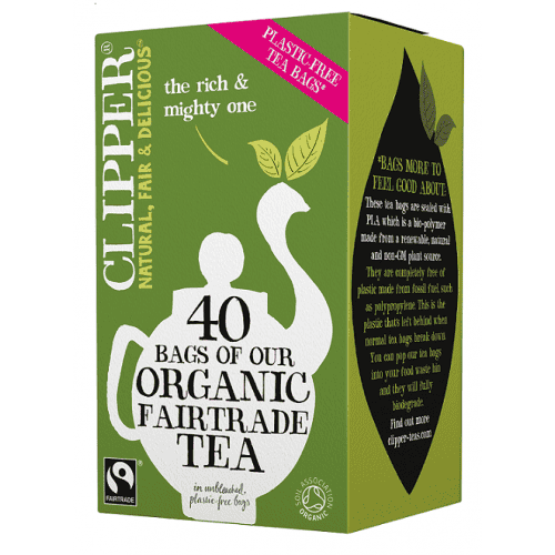 Clipper herbata czarna fair trade BIO 116 g (40 x 2,9 g)