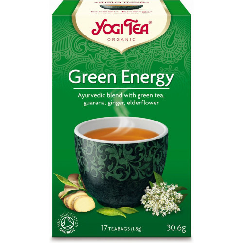 Yogi Tea herbatka zielona energia BIO (17 x 1,8 g)