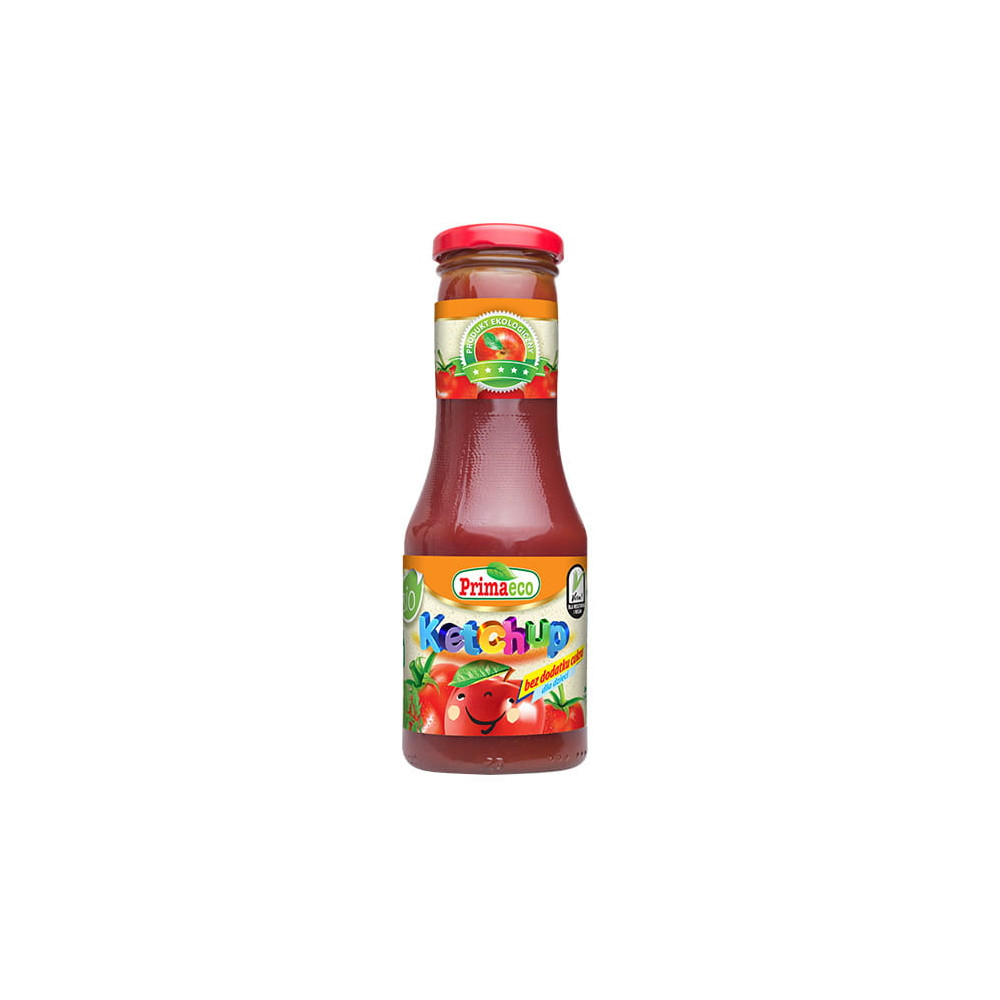 Primaeco ketchup bez dodatku cukrów dla dzieci BIO 315 g